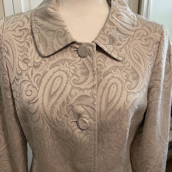 Ann Taylor Loft Paisley Long Jacket - Picture 3 of 8